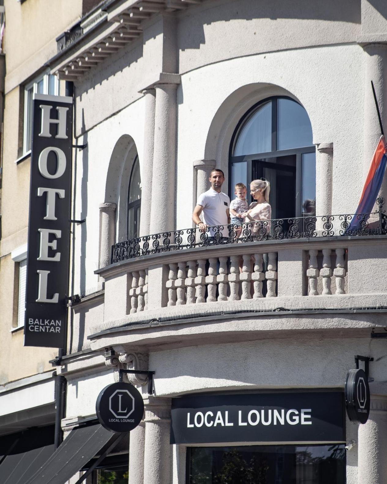 Hotel Balkan Centar Bijeljina Exterior foto